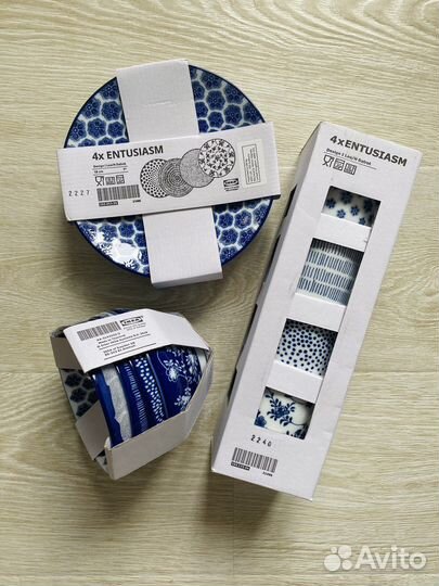 Посуда IKEA энтузиазм