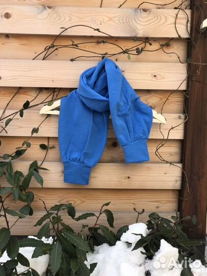 Шарф трикотажный ручная работа