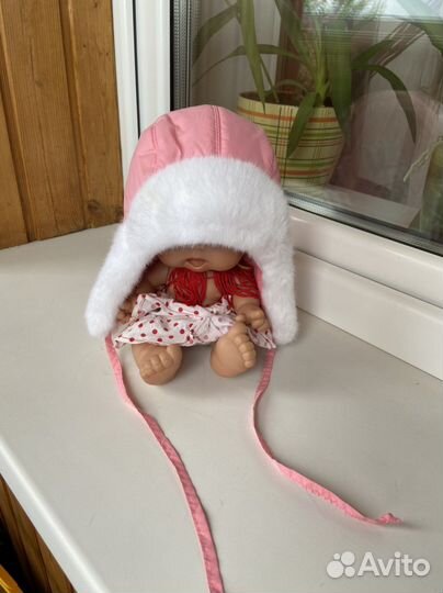 Шапка зимняя для девочки 44 размер