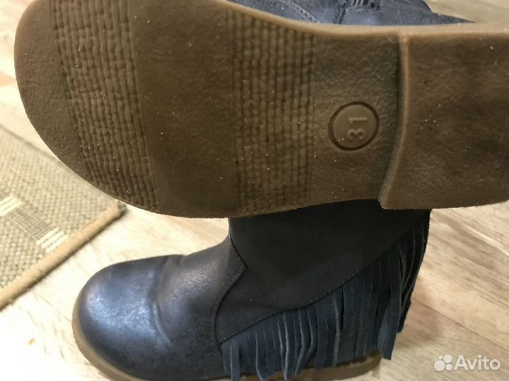 Сапожки демисезонные 31 р-р