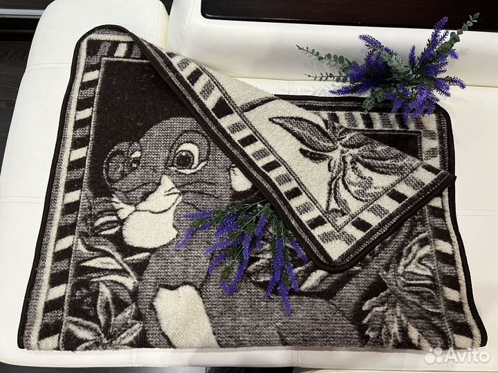 Одеяло детское шерстяное