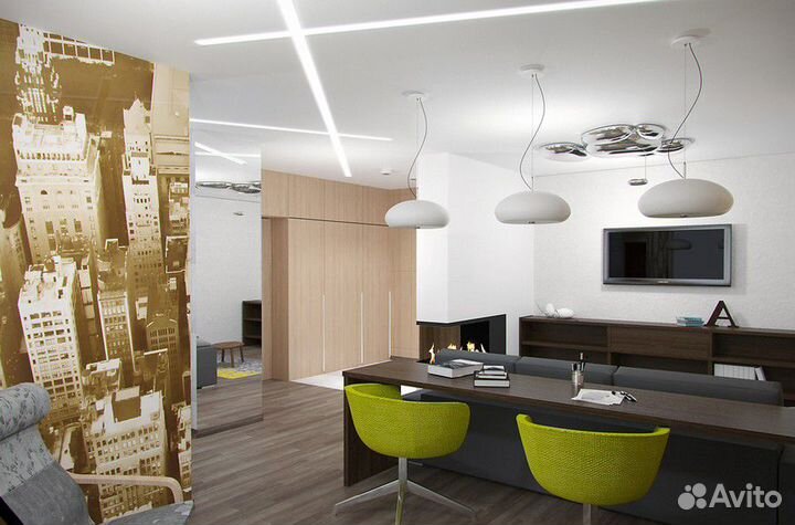 Дизайн интерьера квартиры