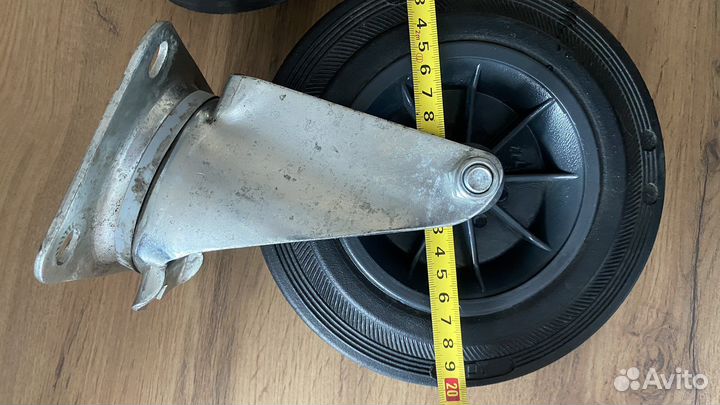 Колесо промышленное 200 мм. 2 штуки