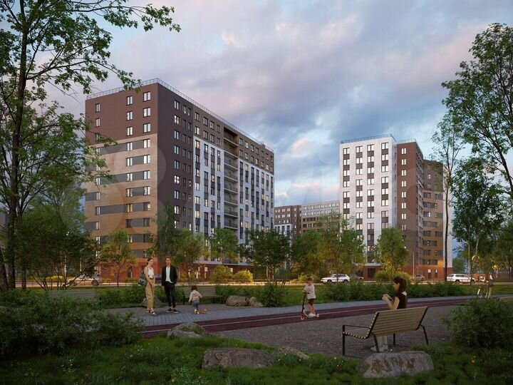 1-к. квартира, 35 м², 12/12 эт.