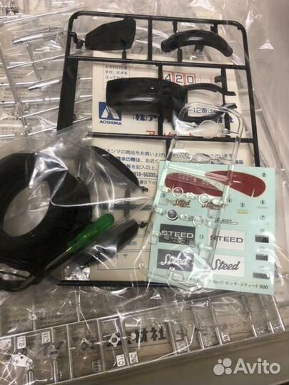 Сборная модель мотоцикла Honda Steed 600