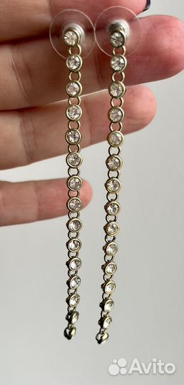 Серьги длинные вечерние Banana Republik