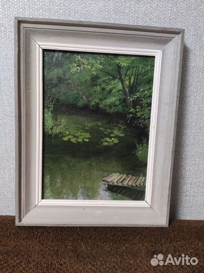 Картина маслом на холсте пейзаж