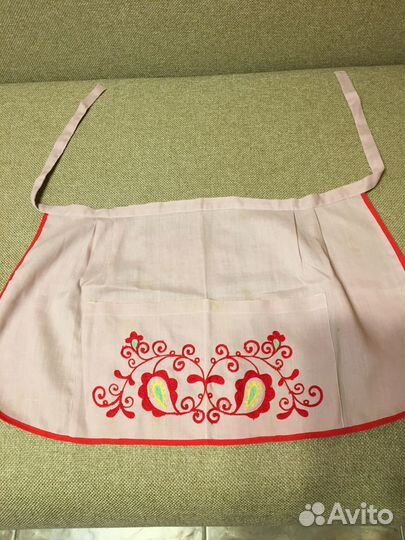 Фартук для кухни льняной СССР