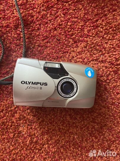 Плёночный фотоаппарат olympus