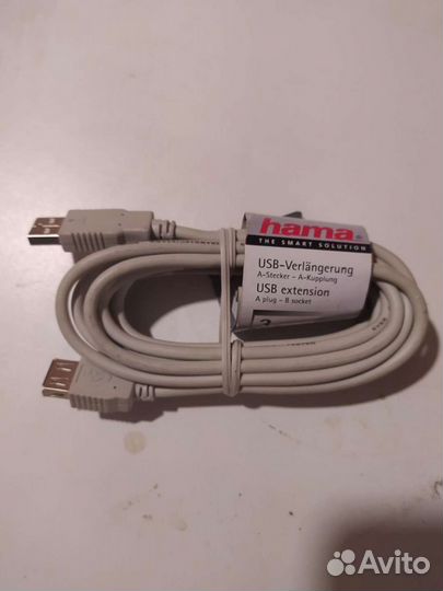 Кабель удлинитель USB hama