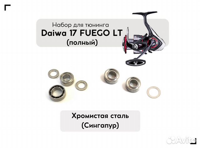 Набор для апгрейда Daiwa Fuego 17 LT (полный)