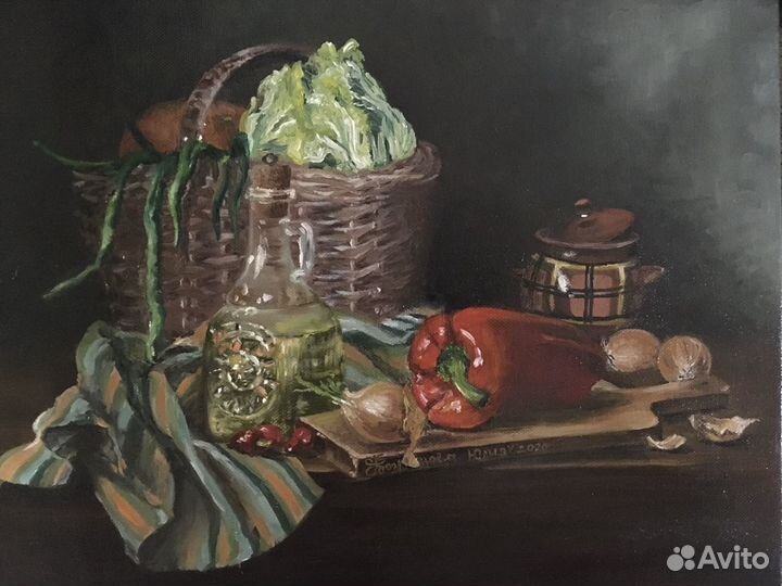 Картина маслом на холсте