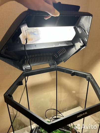 Аквариум Aquael Hexa-Set 60 шестигранный аквариум