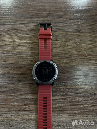 Часы garmin fenix 6x pro solar titanium