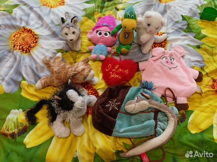 Мягкие игрушки пакетом