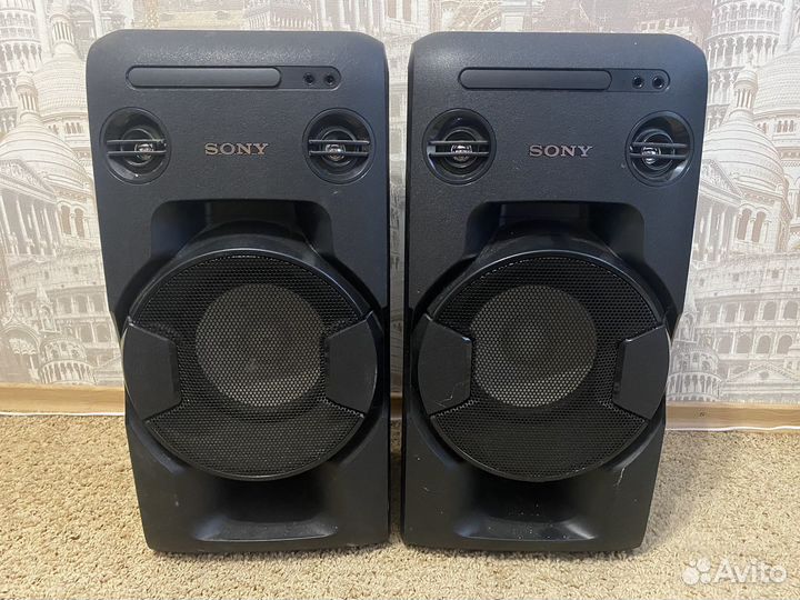 Акустические колонки sony