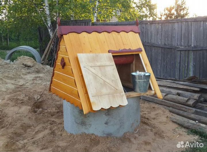 Ремонт колодцев. Копка колодцев. Чистка колодцев