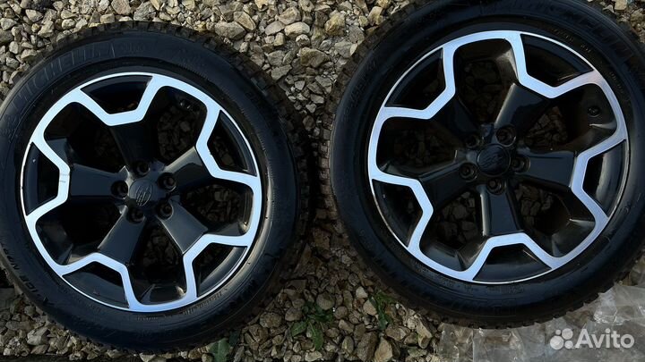 Колеса r 17 зимние michelin x green