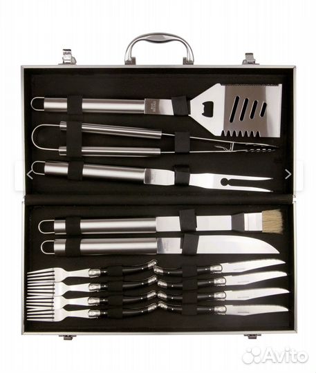 Набор для барбекю в кейсе 14 предметов