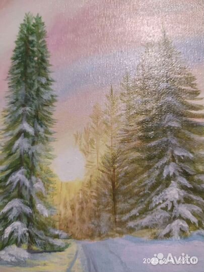 Картина на холсте 30 * 40 с подрамником