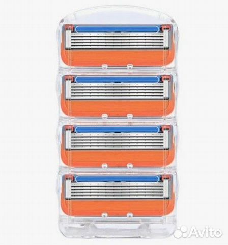 Gillette Fusion 2, 4, 8 шт. с 5 лезвиями Сменные