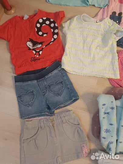 Вещи на девочку пакетом 92 см