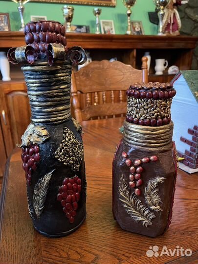 Бутылка стеклянная