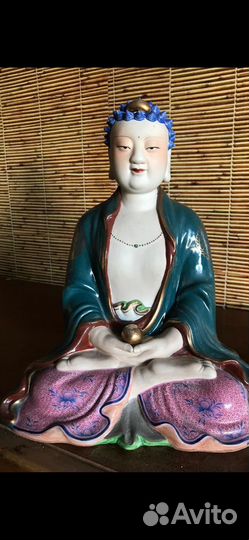 Будда - статуэтка керамическая, Китай