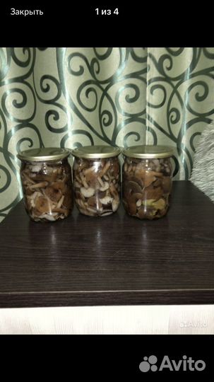 Грибы маринованные