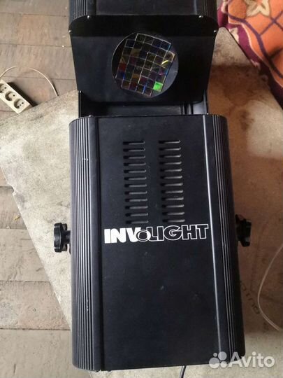 Светомузыка цветомузыка диско Eurolite involight