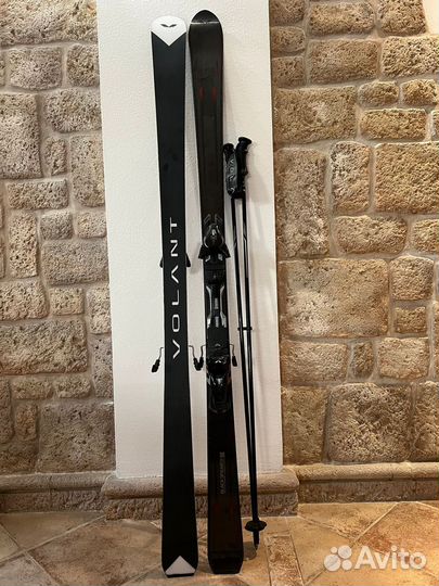 Горные лыжи Volant черная пантера