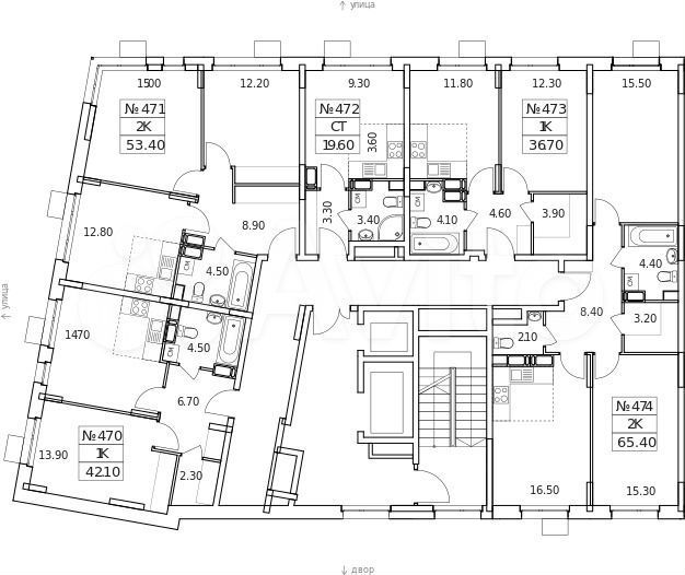 Квартира-студия, 23,1 м², 6/6 эт.