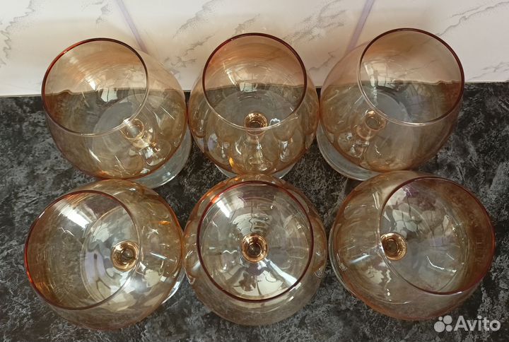 Бокалы бренди новые