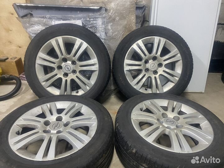 Литые диски r16 на Opel Astra H