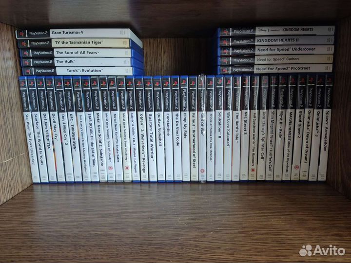 Коллекция игр ps2