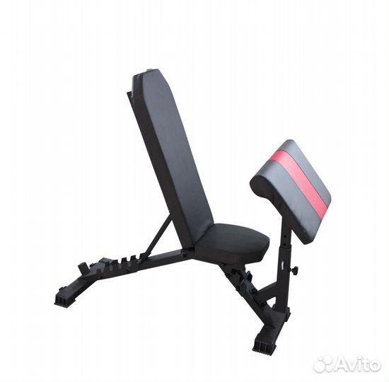 Скамья для жима силовая, регулируемая+парта скотта