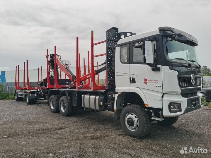 Лесовоз (сортиментовоз) Shacman X3000 с КМУ Велмаш-С, 2024