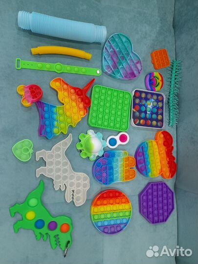 Игрушки, поп ит антистресс