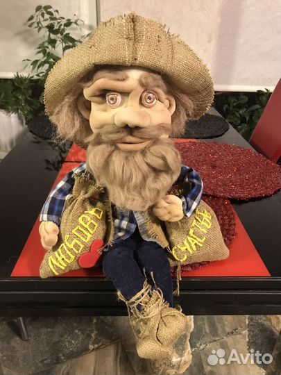 Интерьерная Кукла Домовой. Оберег. Ручная работа