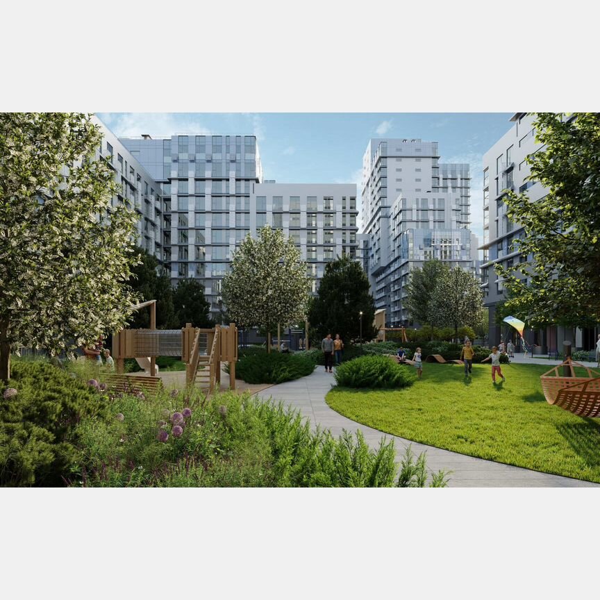 1-к. квартира, 44,5 м², 7/23 эт.