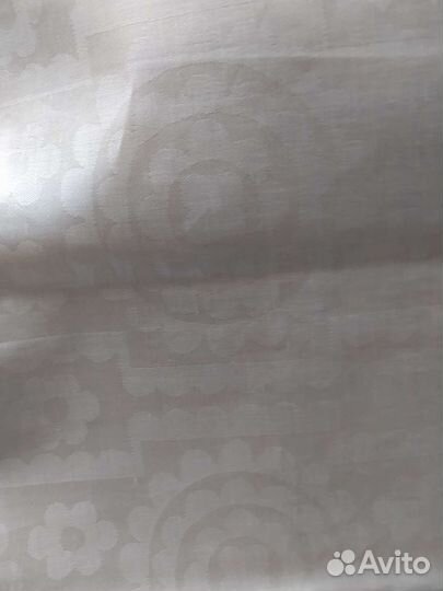 Покрывало новое и новая льняная скатерть СССР