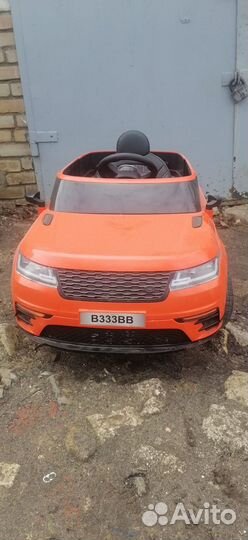 Детский электромобиль range rover