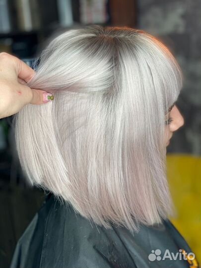 Окрашивание волос на дому