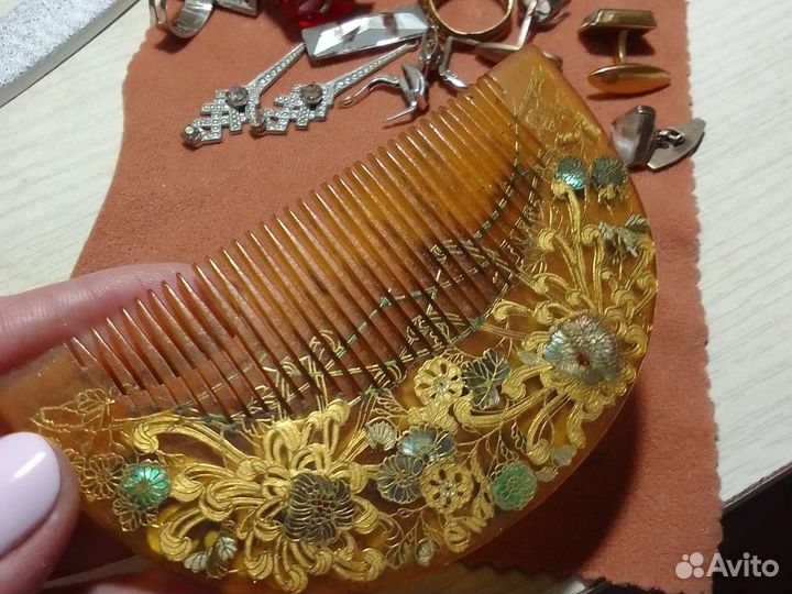 Гребень для волос СССР винтаж