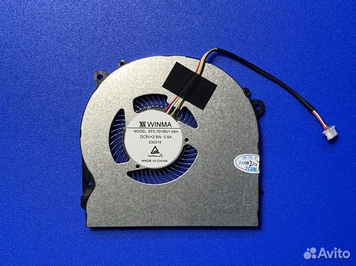 Кулер Winma EFC-70100V1-0AH для DNS Clevo Gigabyte