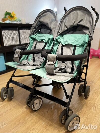 Коляска для двойни