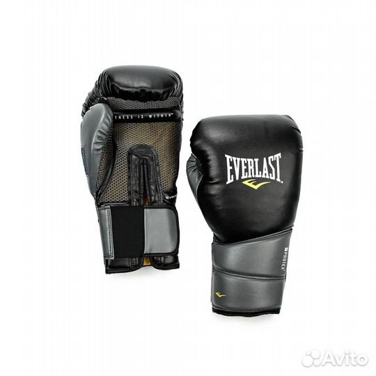 Боксерские перчатки Everlast Protex2 Gel PU 12унц
