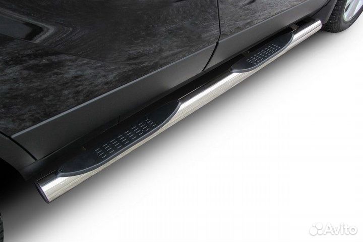 Защита порогов Opel mokka (2013)