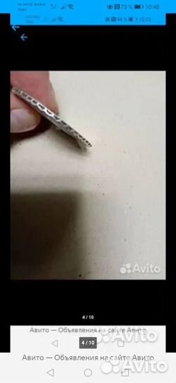 Рубль серебро 1740 г. Оригинал