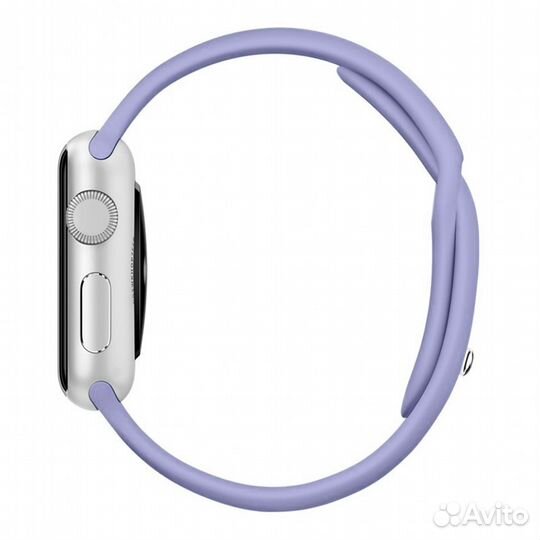 Спортивный ремешок Apple Watch 38/40/41 светло-сир